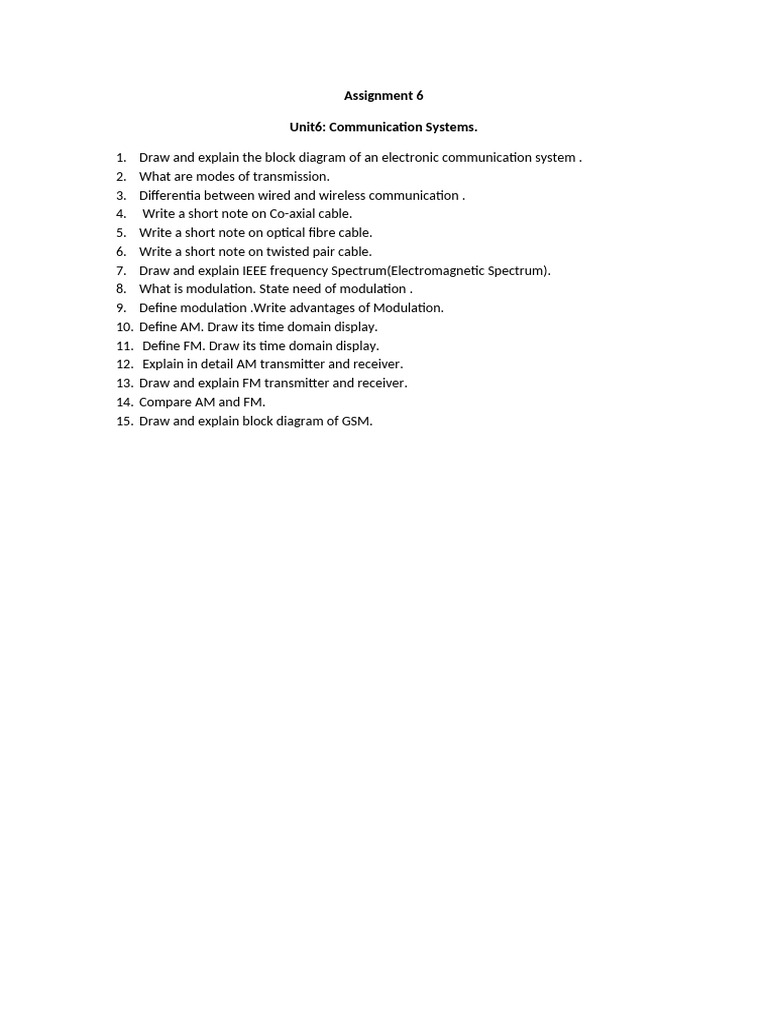 Assignment 6 | PDF