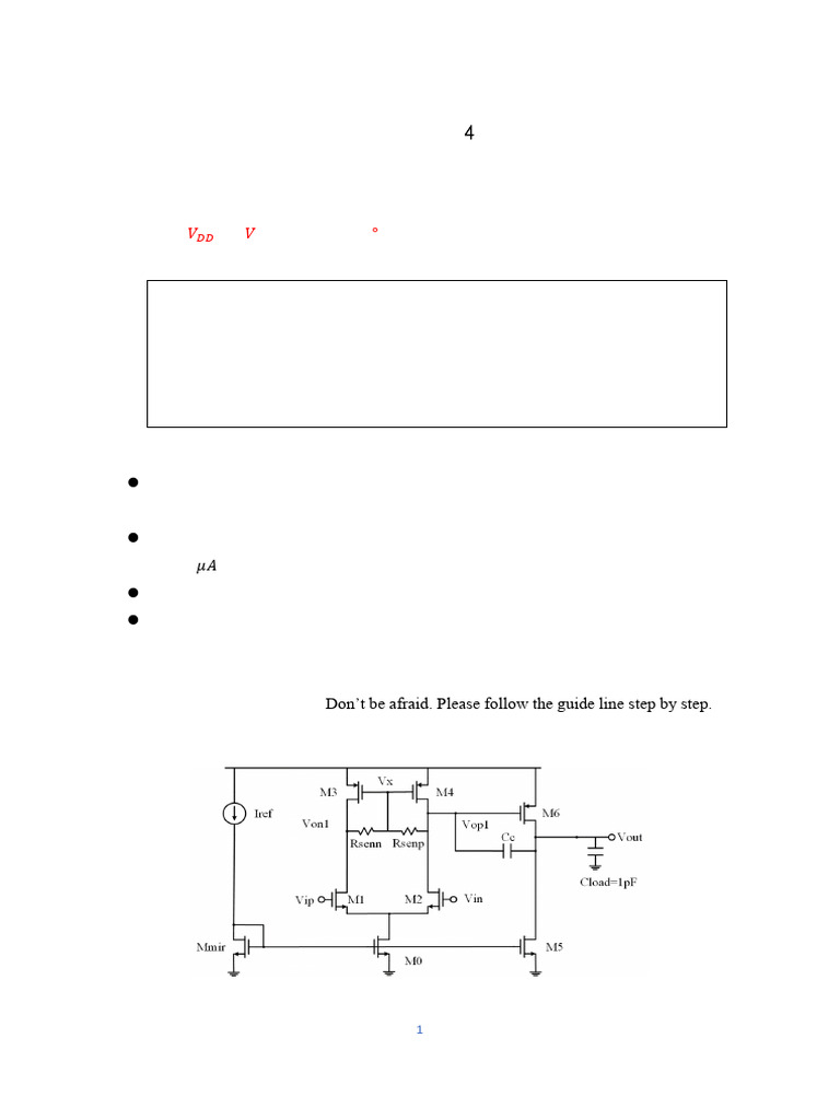 113 Electronics2 HW4 v2 | PDF | Amplifier | Mosfet