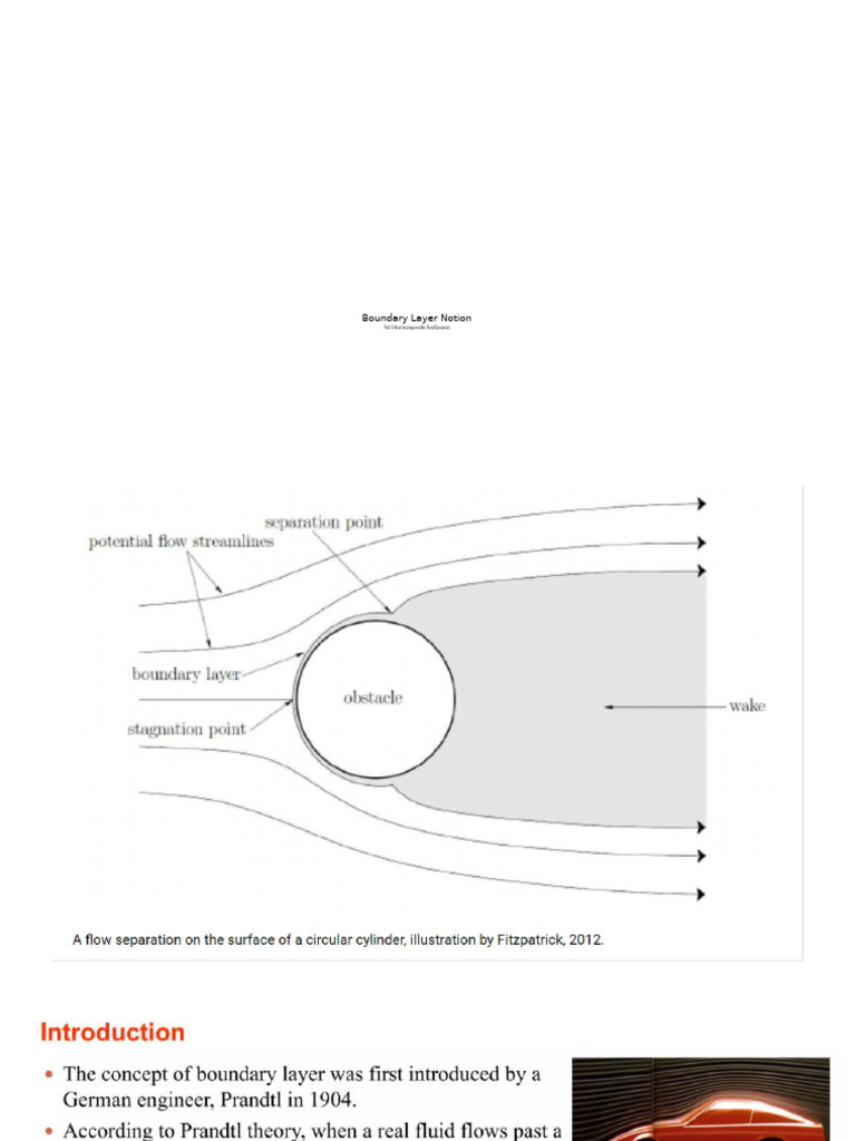 Boundary Layer in Fluid Dynamics | PDF