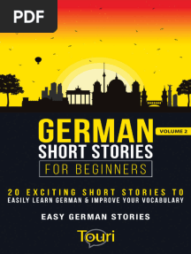 German Short Stories for Beginners 20 Exciting Short Stories To