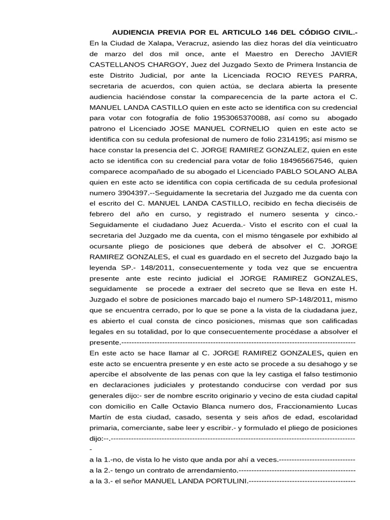 Audiencia 146 158 11 Vii | PDF | Justicia | Crimen y violencia