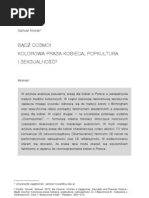 Bądź Cosmo!  Kolorowa prasa kobieca,  popkultura i seksualność