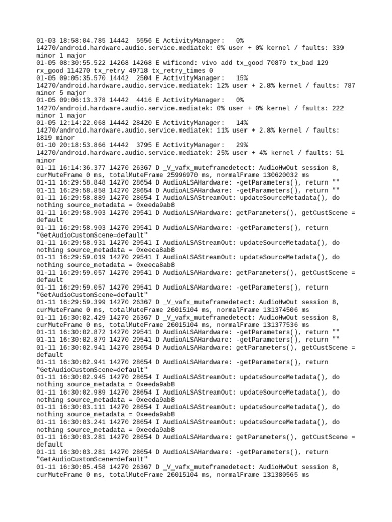 Log | PDF | Software | System Software