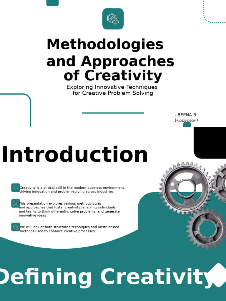 Innovative Creativity Methodologies | PDF | Creativity | Design Thinking