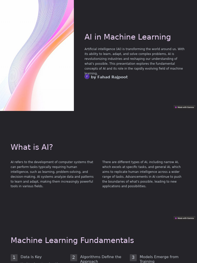 AI Transformations in Machine Learning | PDF | Artificial Intelligence ...