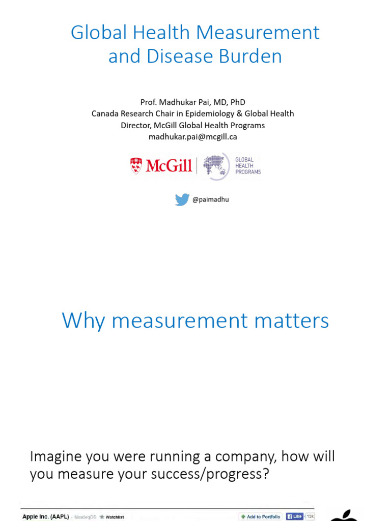 5 Global Health Measurement and GBD Fall 2019 Red | PDF | Health Policy ...