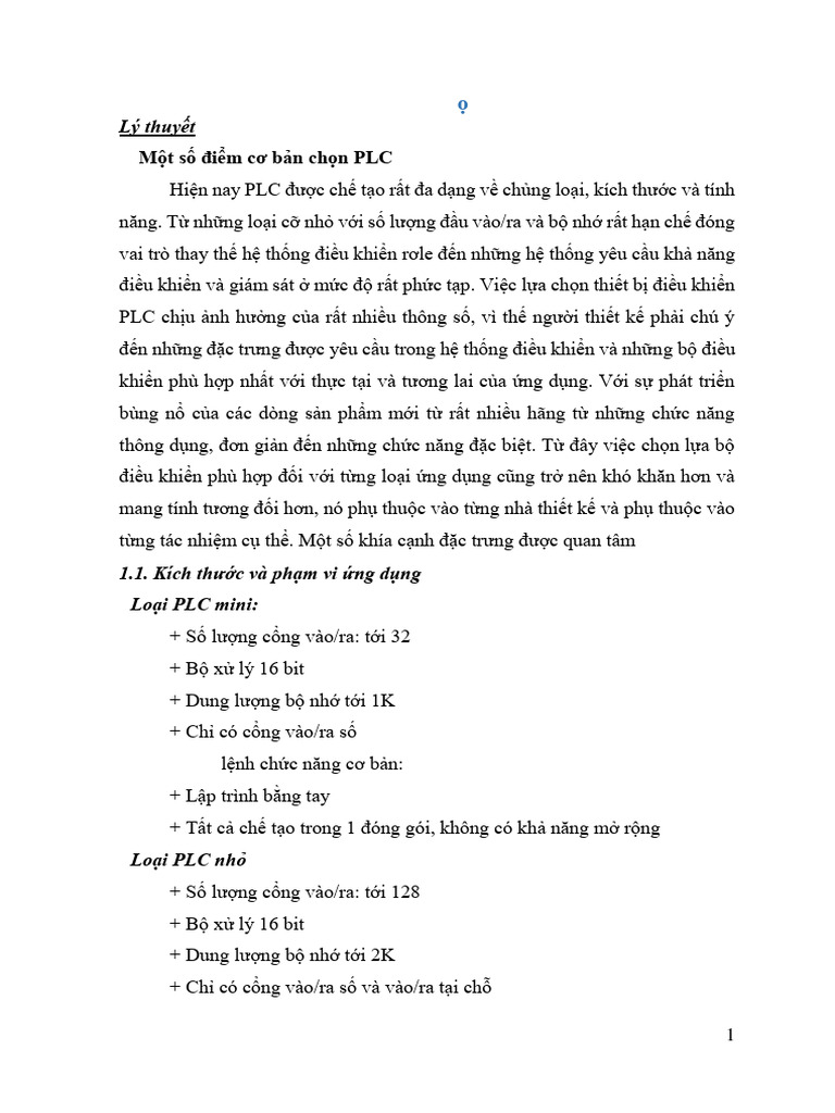 Tai Lieu Thuc Hanh PLC | PDF