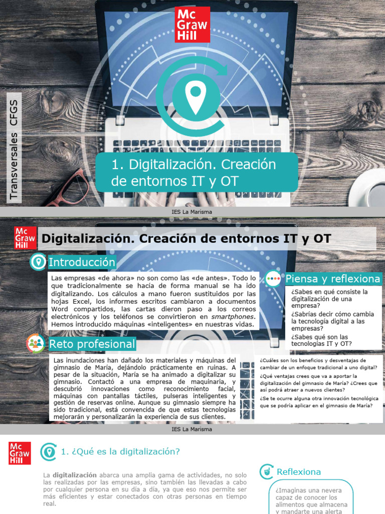 Digitalización en Empresas: IT y OT | PDF | Internet de las Cosas ...