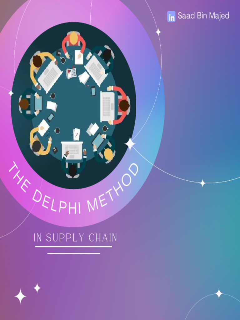 Delphi Method in Supply Chain Management | PDF | Methodology | Cognition