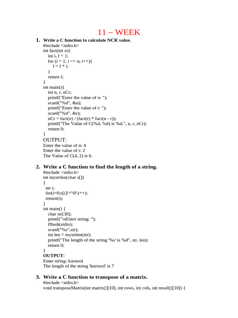 Ce Unit-4 | PDF | Filename | Pointer (Computer Programming)