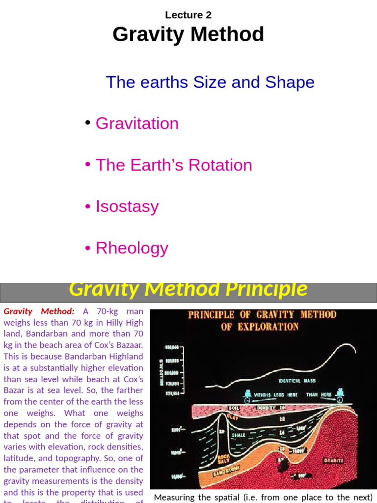 Earth's Gravity and Shape Explained | PDF | Deformation (Engineering ...