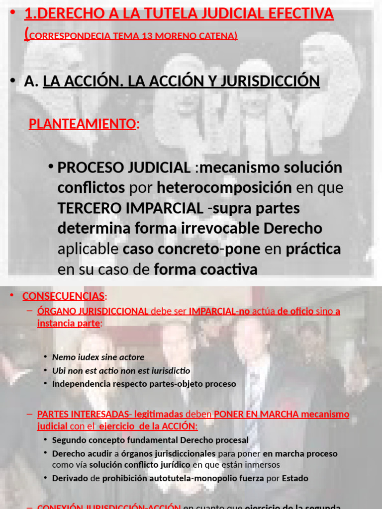Derecho a la Tutela Judicial Efectiva | PDF | Jurisdicción | Ley procesal