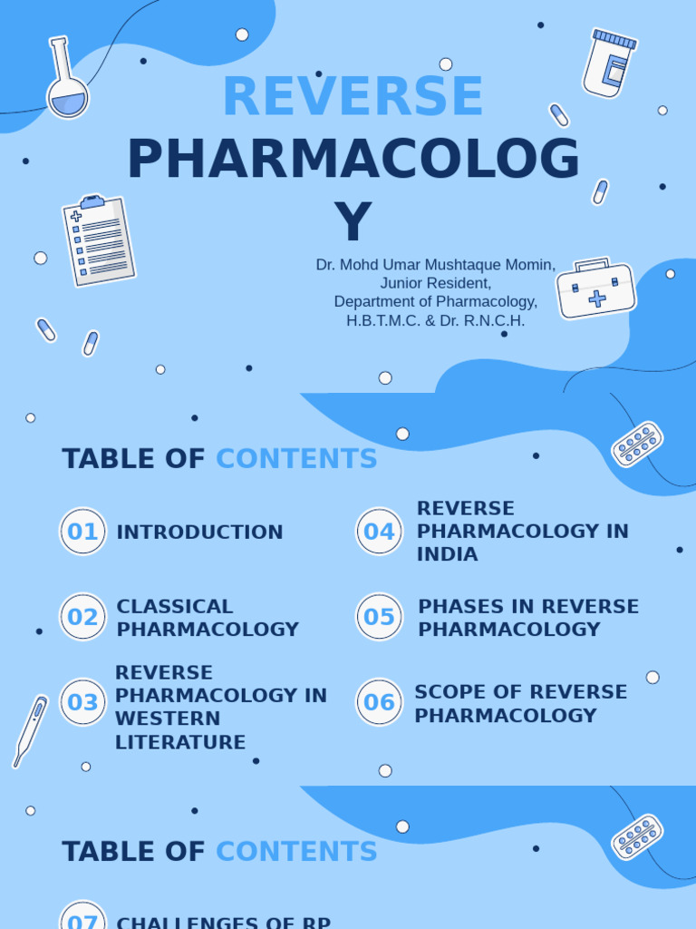Reverse Pharmacology in Drug Discovery | PDF | Drug Discovery ...