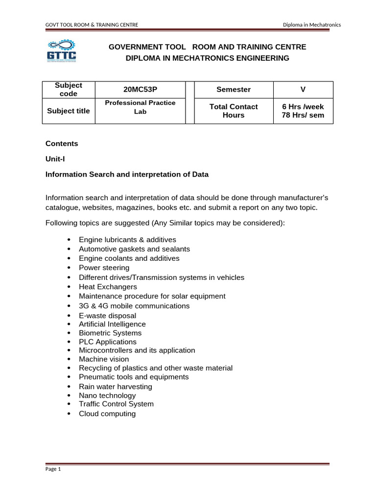 6.professional Practice Lab | PDF | Engineering