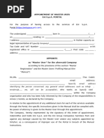 Power of Attorney for COIDA Claims | PDF