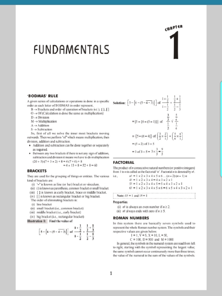 Fundamental (Math) | PDF