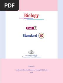SCERT Kerala State Syllabus 9th Standard Biology Textbooks English Medium Part 2