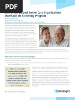 HireRight Senior Care Case Study