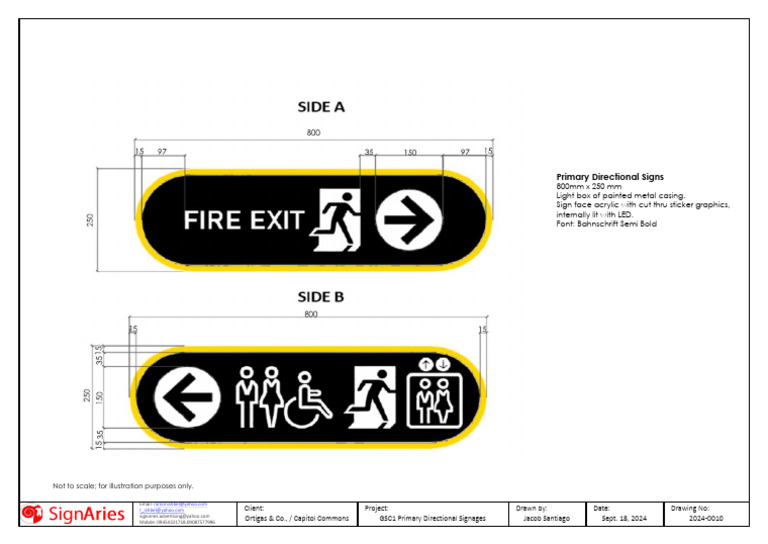 Capitol Commons Directional Signage Design | PDF