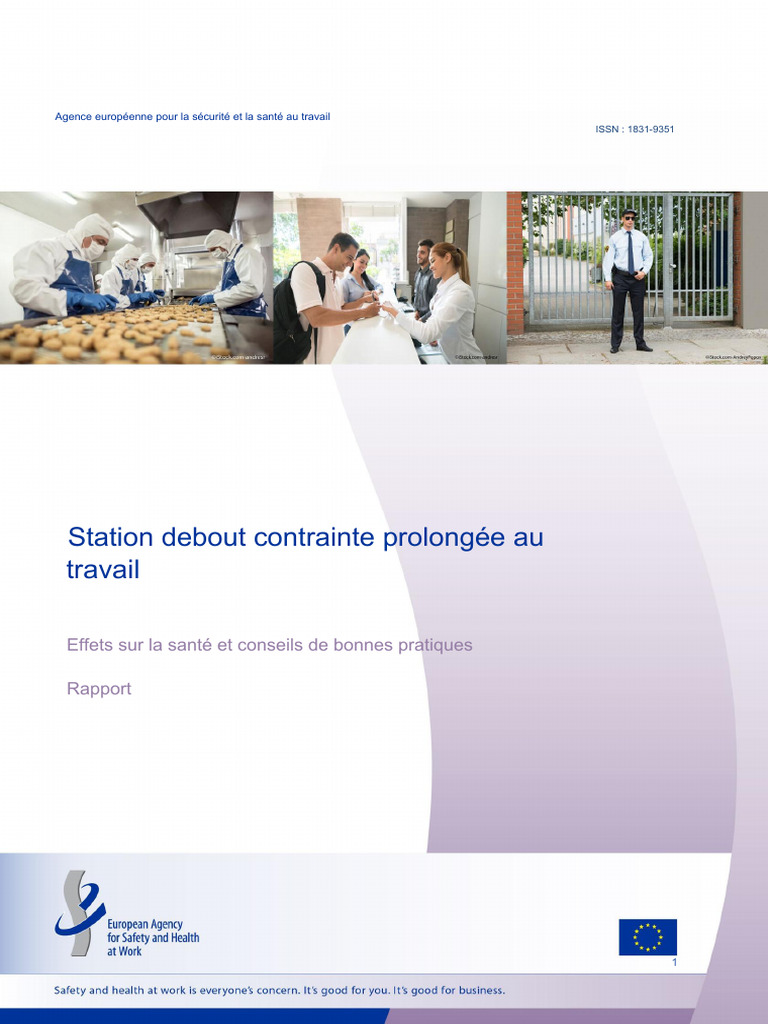 Risques de la station debout prolongée PDF Union européenne — free download