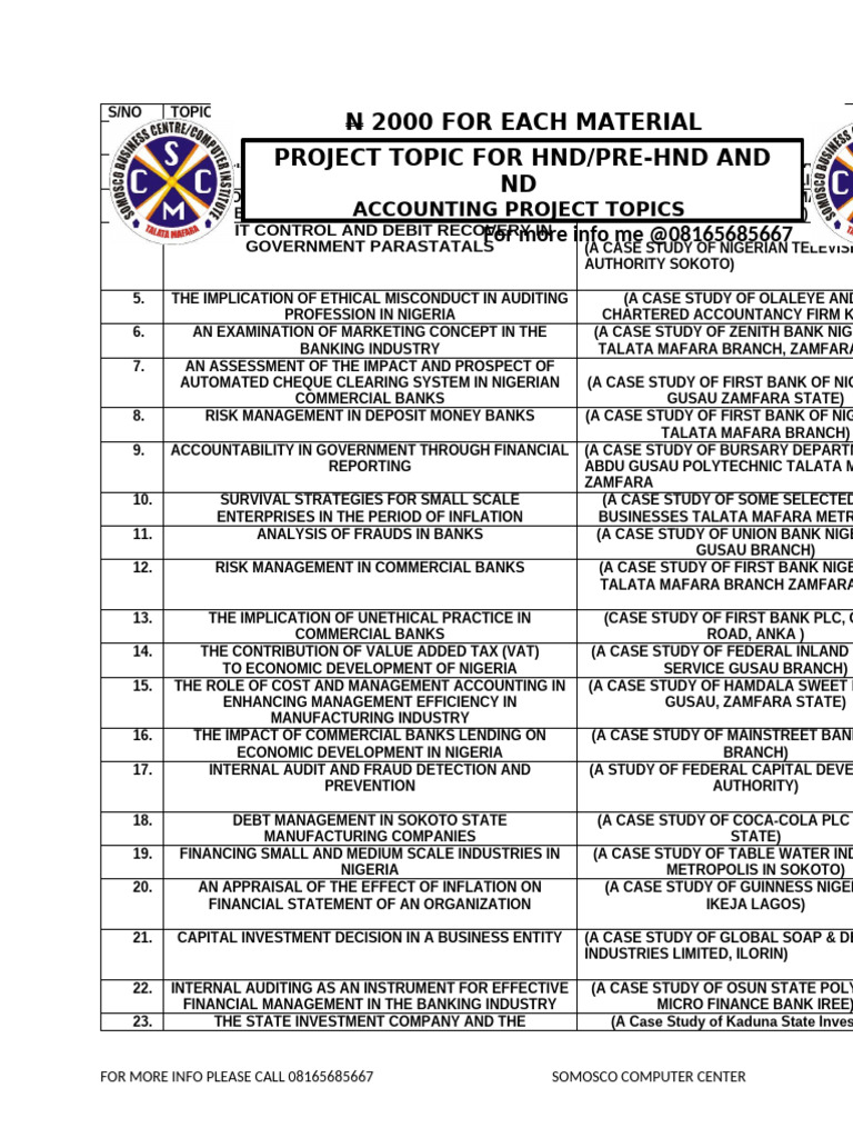 Accounting Pdf Banks Nigeria