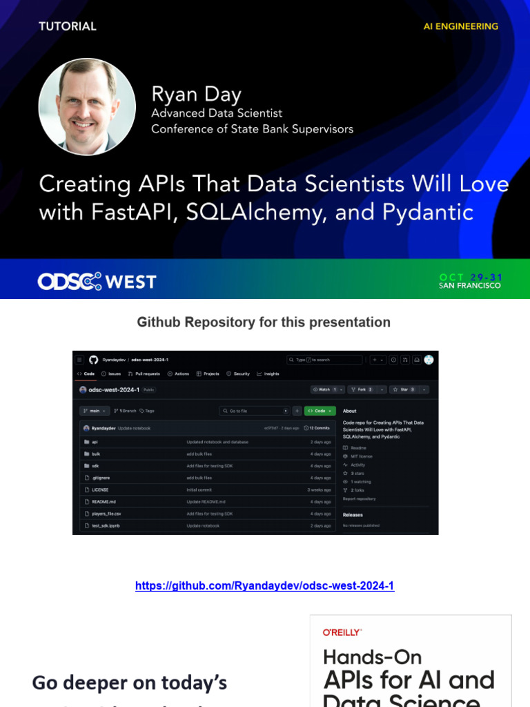 Building APIs for Data Scientists | PDF | Databases | Software ...