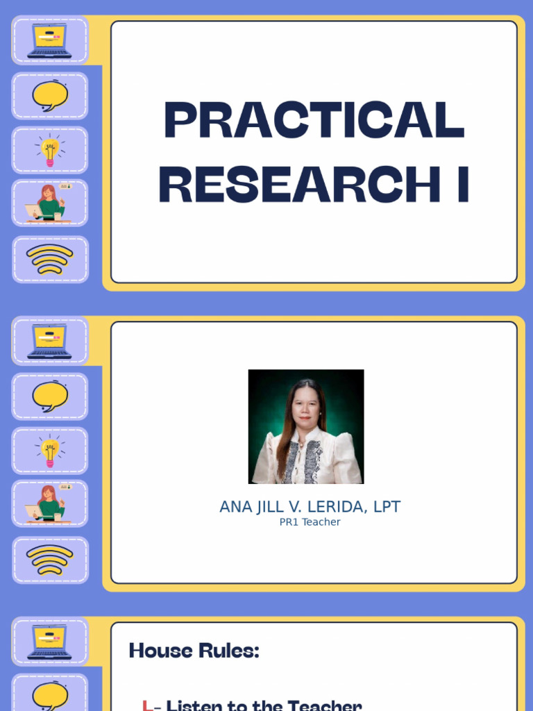 Practical Research 1 | PDF | Qualitative Research | Quantitative Research
