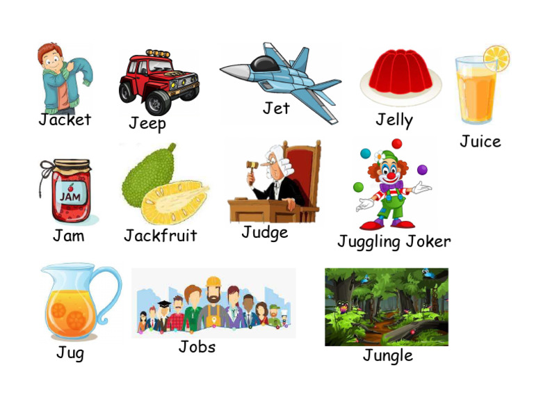 Fun with J Words: A Creative Guide | PDF