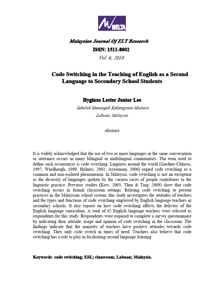 pr | PDF | English As A Second Or Foreign Language | Teachers