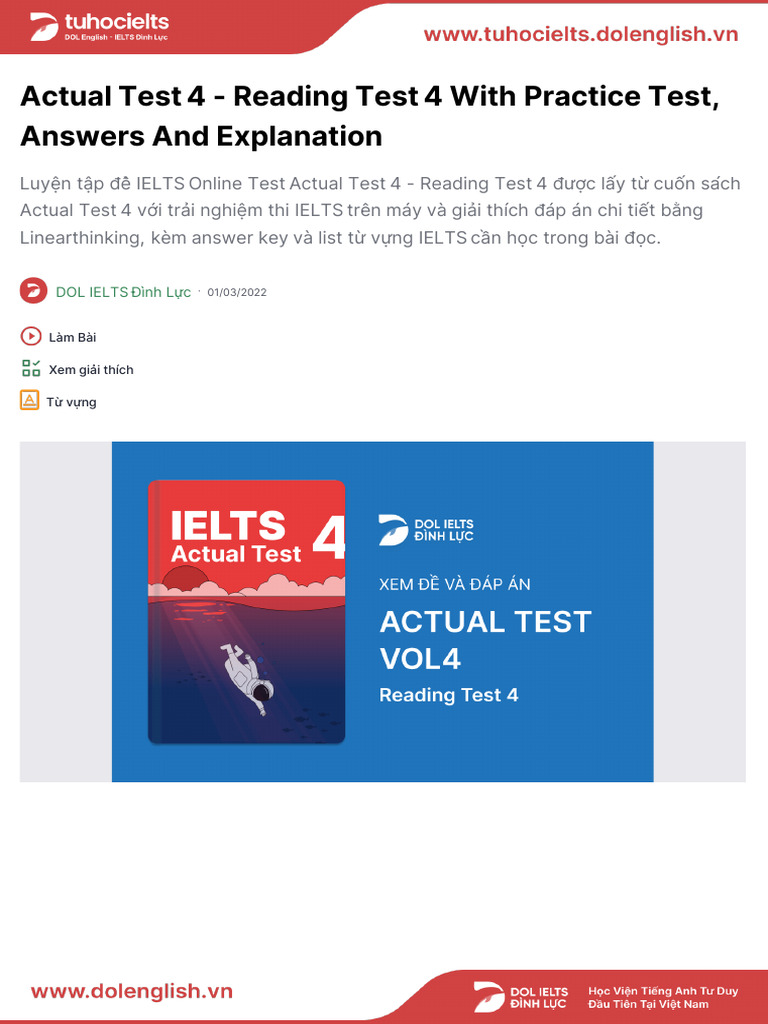 AT4 - Reading Test 4 | PDF | Pollination | Honey Bee