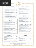 Gold Class Menu and Drink Options | PDF | Drink | Cooking, Food & Wine