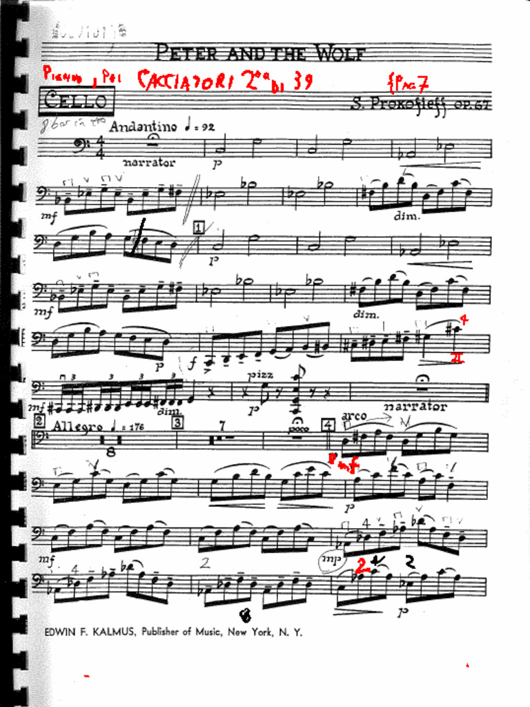 PROKOFIEV - Pierino e Il Lupo | PDF