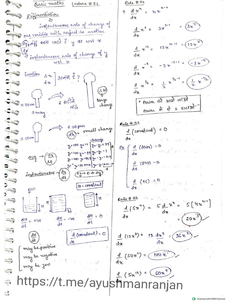 Basic Maths AG SIR 2025 Httpstmeayushmanranjan - 241030 - 012853 | PDF