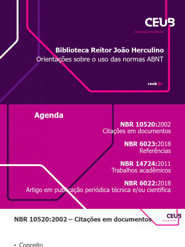 Normas ABNT para Trabalhos Acadêmicos | PDF | Citação | Publicação