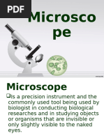 The Parts of A Compound Light Microscope | PDF | Equipment | Optics