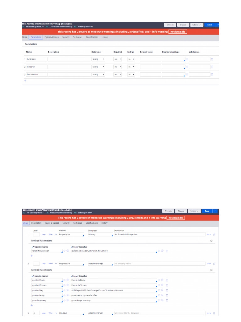Create Attach Activity | PDF