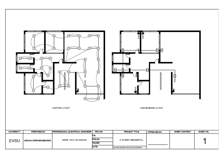 Electrical Engineering Project Layout | PDF