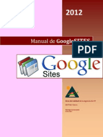 Manual de Google Sites