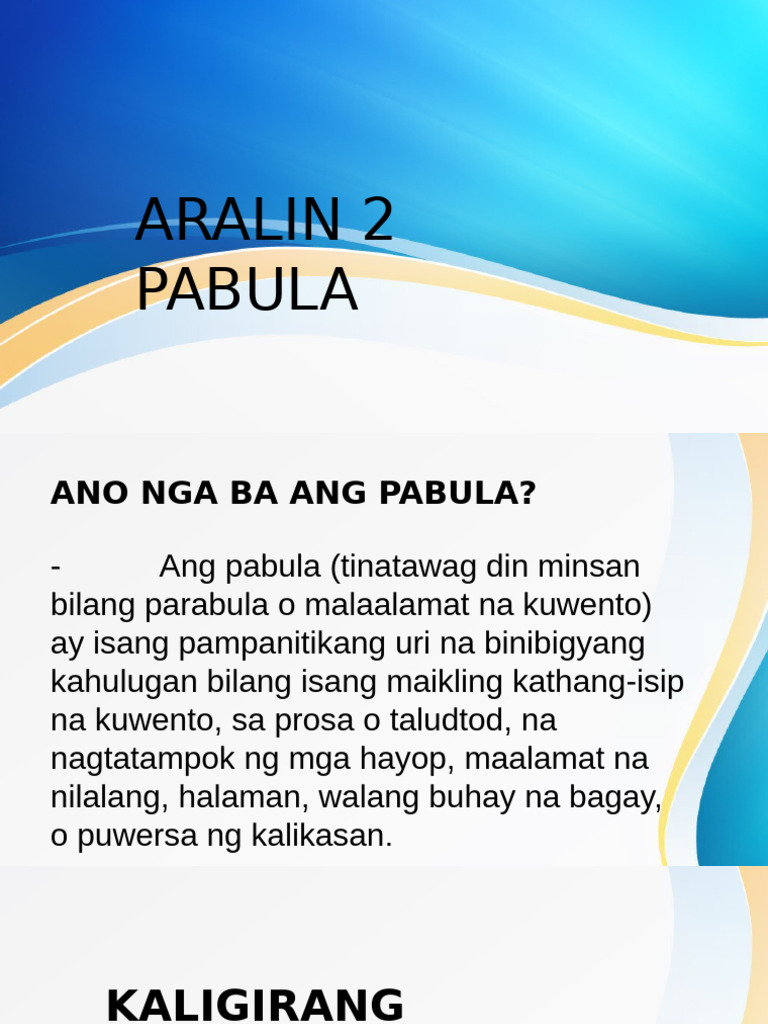 Pabula-RENZ Power Point 2nd Quarter | PDF
