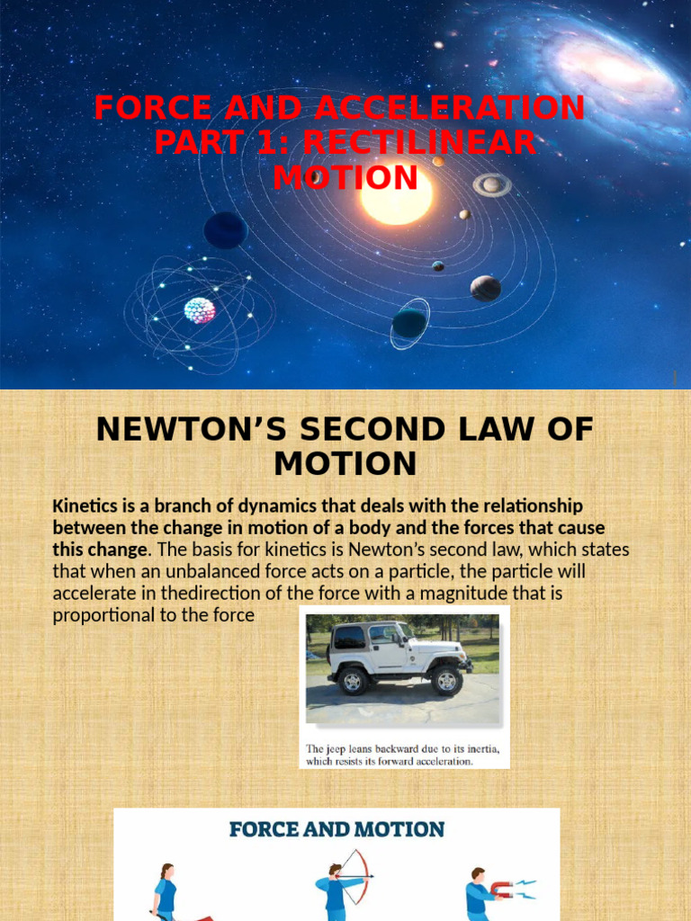 Newton's Laws: Force & Motion Explained | PDF | Force | Classical Mechanics