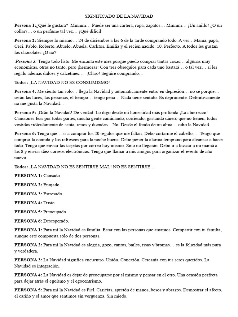 Rescatando el Significado de la Navidad | PDF | Amor | Navidad