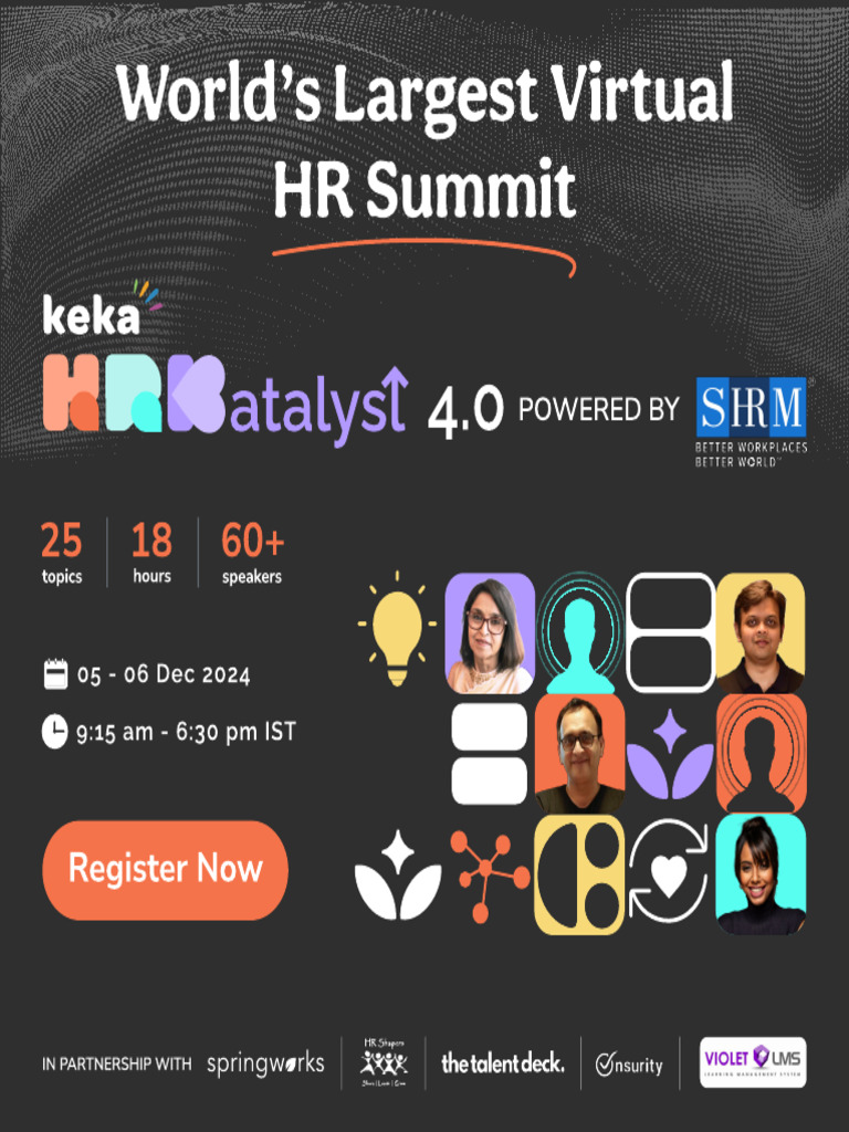 HR Summit Announcement Poster | PDF