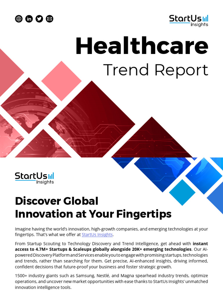Healthcare Innovation Insights Report | PDF | Health Care | Artificial ...