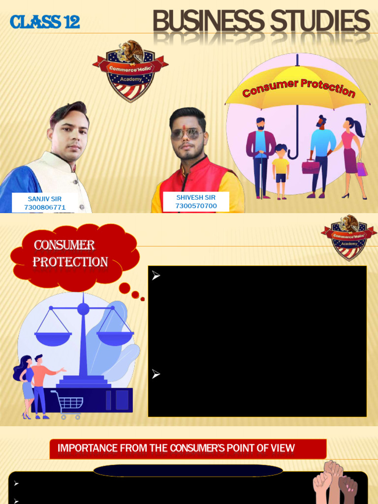 Understanding Consumer Protection Rights | PDF | Consumer Protection ...