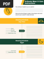 Splint Wear and Care Instructions | PDF