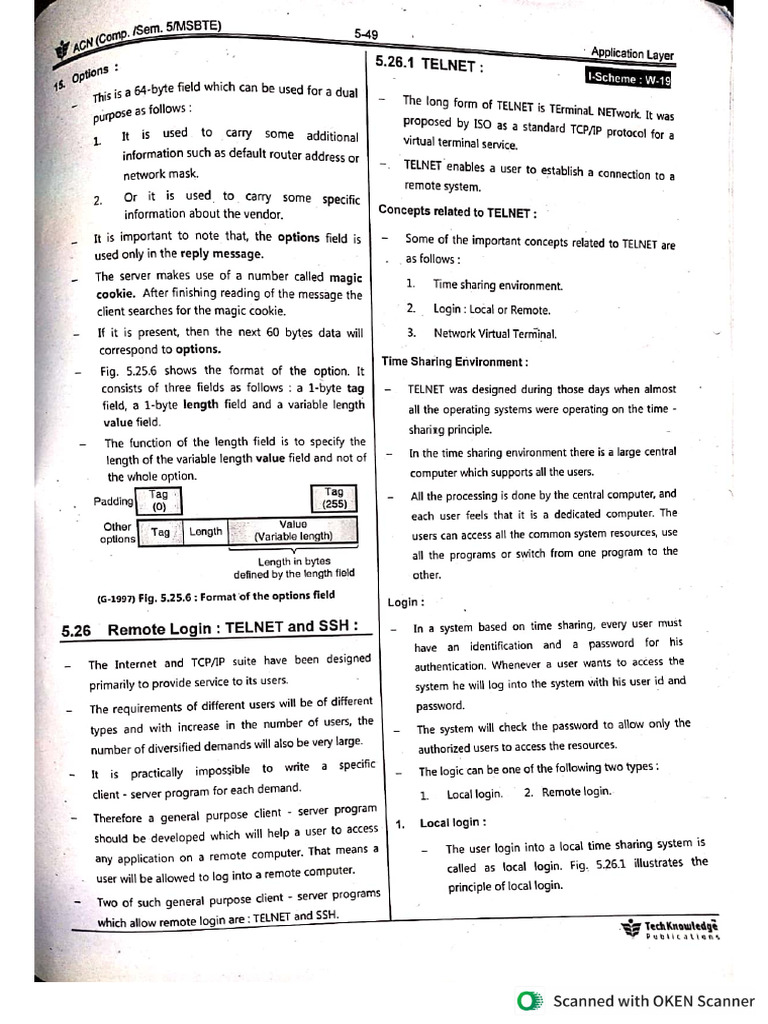 Telnet and SSH Notes | PDF
