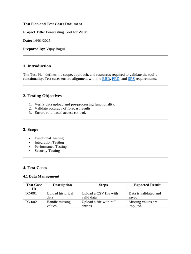 Test plan forcasting tool v1 pdf