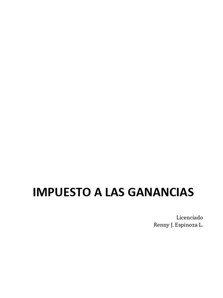 Contabilización del Impuesto sobre la Renta | PDF | Impuestos ...