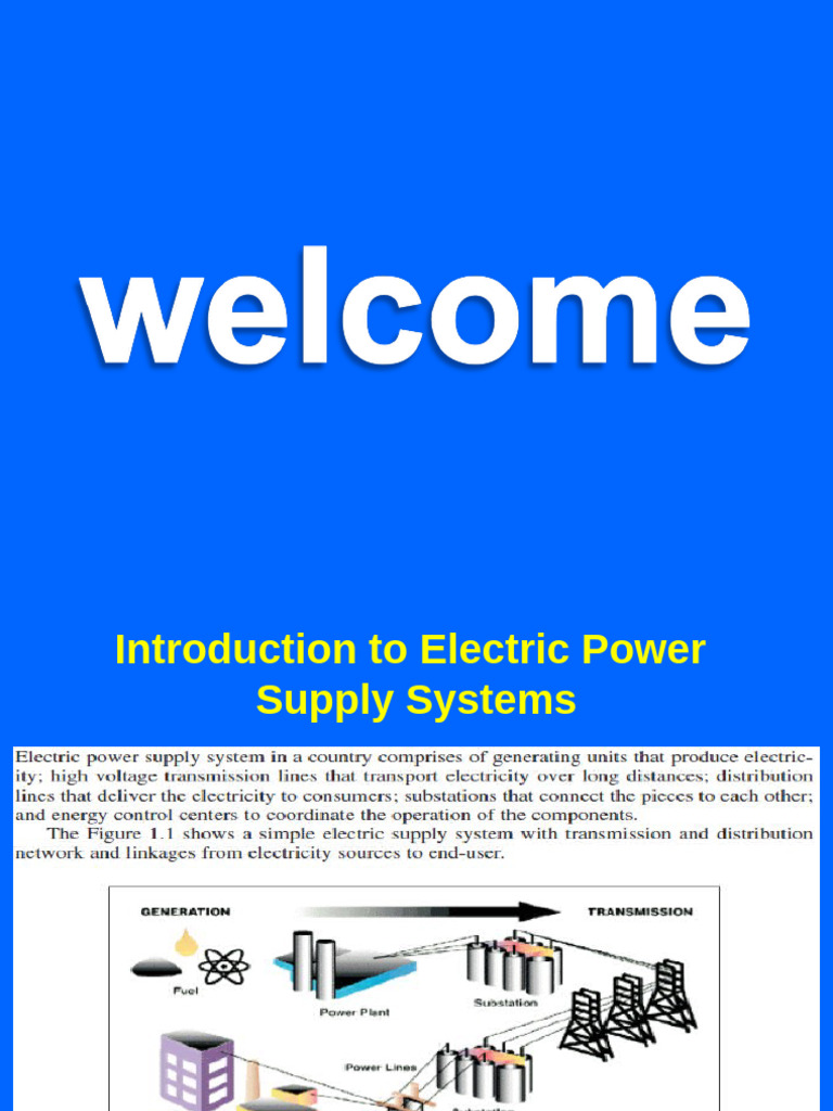 Electric Power Generation and Distribution Overview | PDF | Electric ...