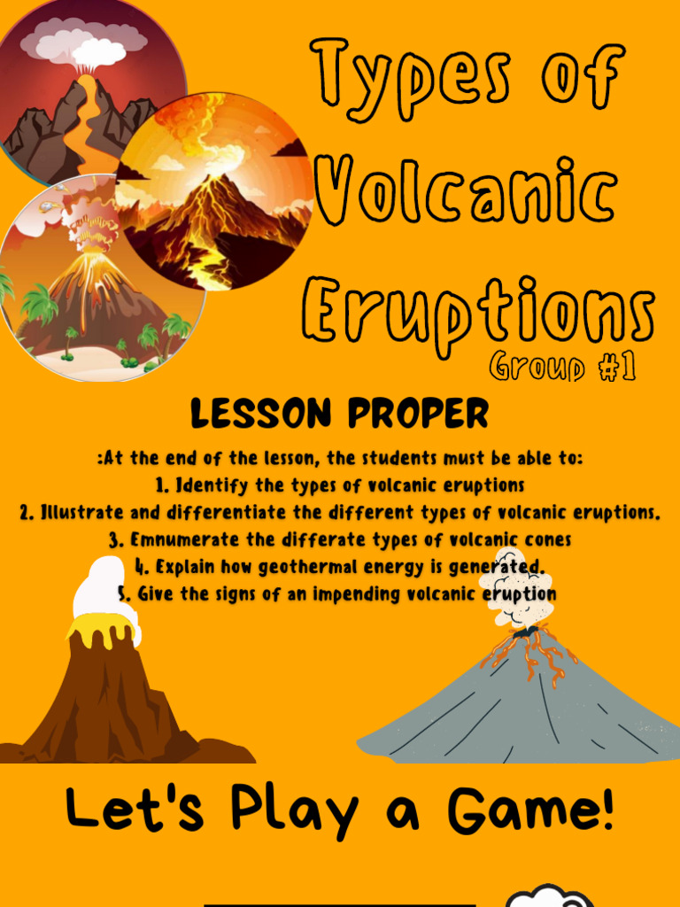 Types of Volcanic Eruptions | PDF | Types Of Volcanic Eruptions | Volcano